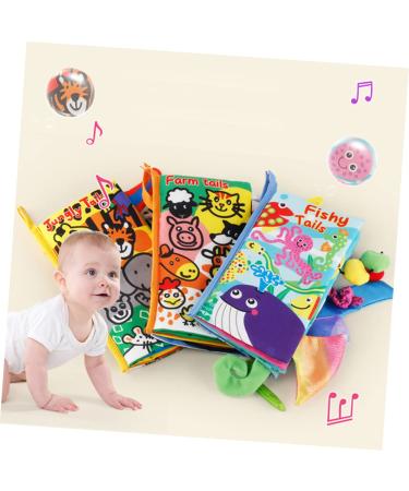 Shop Ibasenice Educational Baby Toys | Puzzle & Animal Fabric Books for Learning & Play - Buy Online on SooperMarket.com