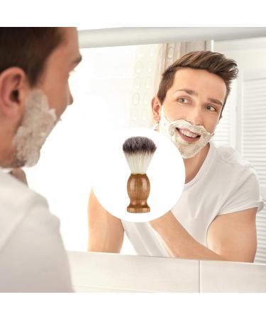 Buy Premium Synthetic Hair Shaving Brush for Men | Soft Bristles for Effortless Shaving - International Shipping Available - Buy Online on SooperMarket.com