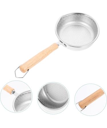 IMIKEYA Stainless Steel Pot Non Stick Fry Pan Griddle Honeycomb Fry Pan Non Stick Honeycomb Frying Pans Small Frying Pan Breakfast Pan Kitchen Pan Wood Egg Cooking Utensils - Buy Online on SooperMarket.com