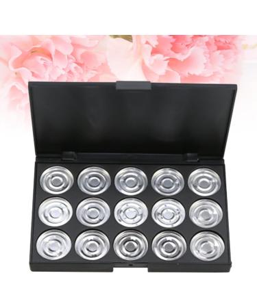Angoily 3pcs 15 Eyeshadow Eye Shadow Empty Cosmetic Case Makeup Box Travel Concealer Lip Gloss - Buy Online on SooperMarket.com