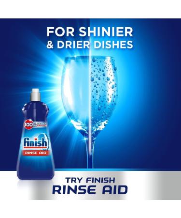 Finish Rinse Aid Lemon 800ml - For Shinier and Drier Dishes | Pack of 1 - Buy Online on SooperMarket.com