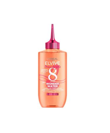 L'Or al Paris Wonder Water Liquid Hair Conditioner by Elvive Dream Lengths 8 Second Hair Treatment for Long Damaged Hair with Lamellar Technology 200 ml Dream Lenghts Wonder Water