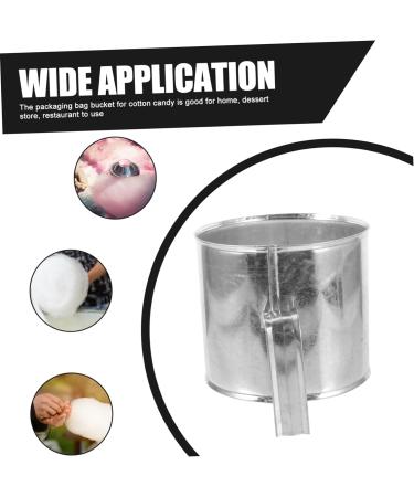 ABOOFAN Marshmallow Packer Metal Cotton Candy Ring Bucket Cotton Candy Packaging Bag Ring Cotton Candt Machine Cotton Candy Machine Metal Bucket Packing Bucket Lengthen Iron - Buy Online on SooperMarket.com