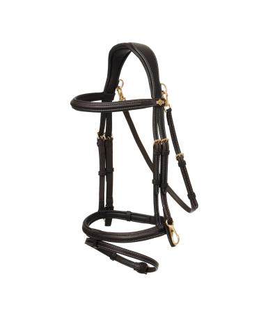 LeMieux Work Bridle - Brown Brown Full