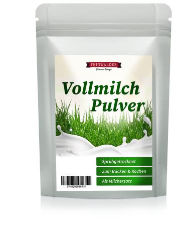 Feinw lder whole milk powder 500g/gently spray-dried/durable milk powd Package for emergency supply/re-lockable packaging/dry milk powder for baby food 500 g (1 Pack)
