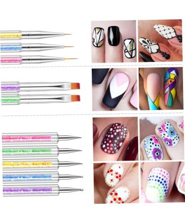 DOITOOL 3 Sets Nail Pen Household Nail Tools Portable Dotting Tools Dotting Accessory Pro Tools Polly Gel Portable Nail Tools Para U as Nail Supply 3d Gel Nail Gel Abs Painting Pen Painted - Buy Online on SooperMarket.com