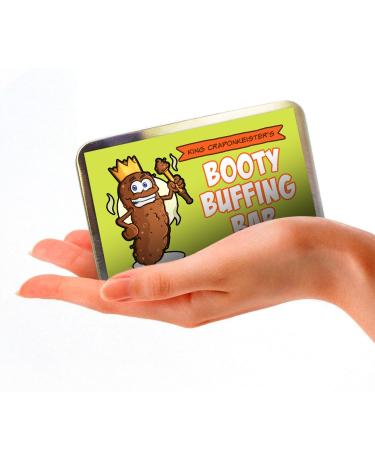 Booty Buffing Bar Soap - Premium Unisex Coffee Soap Gag Gifts for Adults Teens & Kids | Perfect for Easter Baskets & White Elephant Ideas - Buy Online on SooperMarket.com
