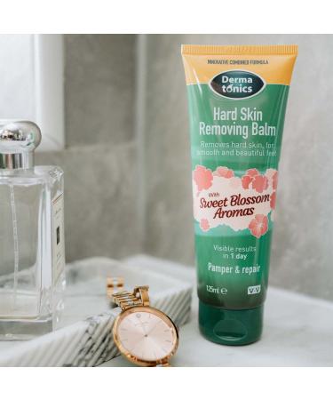 Dermatonics Hard Skin Removing Balm | Diabetic-Friendly | Sweet Floral Aroma | Moisturizing Shea Butter & Swedish Oat Lipid | 125 ml - Buy Online on SooperMarket.com