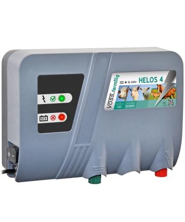 Voss.farming 12V 230V Solar pasture tager t Helos 4 battery device power supply perfect heater safety for horses cattle sheep goats electric fence pasture fence