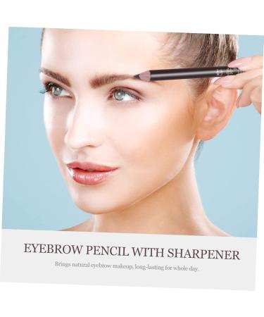 BELLIFFY 8pcs Black Pencils Pencil Makeup Eyebrow Pencils Sharpener Eyebrow Pencil Wooden 1 count (Pack of 1) Coffee - Buy Online on SooperMarket.com