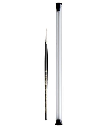 da Vinci Watercolor Series 10 Maestro Paint Brush  Round Kolinsky Red Sable with Transparent Storage Tube  Size 0 (19-0)