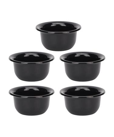 5-part beard-razor foam shell portable razor cup for shaving cream and soap smooth razor cup bowl for the salon at home