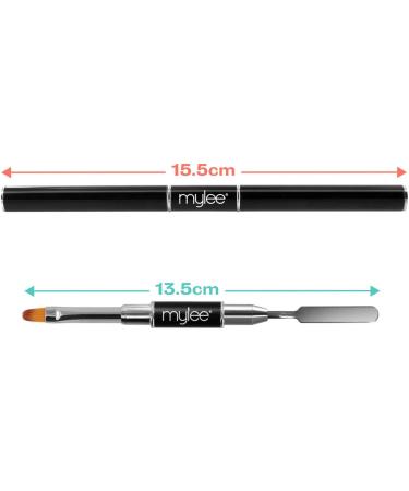 Mylee Dual-Ended Polymer Gel Tool for UV/LED Nail Art - Brush & Picker for Nail Tips & Extensions - Buy Online on SooperMarket.com
