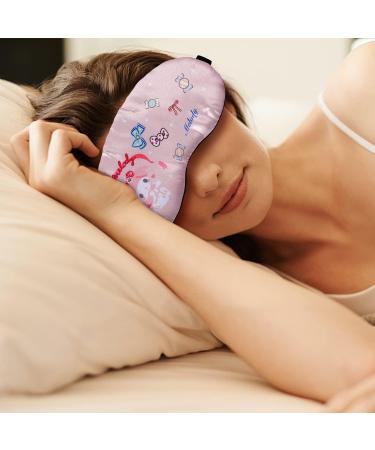 Cartoon Kitty Cat Sleep Eye Mask - 100% Blackout Blinders for Women - Pink - Buy Online on SooperMarket.com