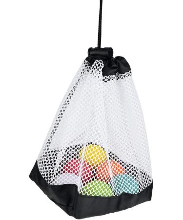 Nylon Mesh Golf Ball Bag with Drawstring Closure - Holds 36 Balls - 1 Pack - Buy Online on SooperMarket.com
