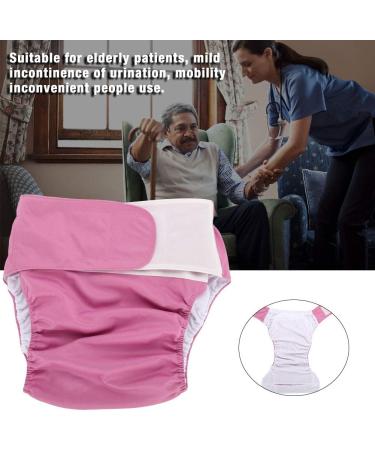 Dekaim Adult Cloth Diaper - Reusable Washable Adjustable Large Nappy (Rose Red) - Buy Online on SooperMarket.com