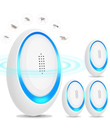 Ultrasound pest control 4 pieces mouse defense ultrasound electrically insects mice repellent mouse trap efficient defense of rats mosquitoes mice cockroach