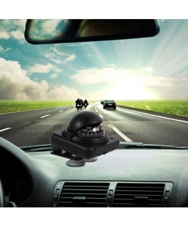 Multi-Function Car Compass with Magnetic Declination Adjustment for Vehicle, Boat, Marine Navigation - Outdoor Use - Buy Online on SooperMarket.com