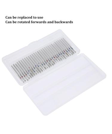 30pcs Nail Polish Grinding Head Set - Electric Nail Drill Tools for Acrylic & Gel Removal | Manicure Drill Kit - Buy Online on SooperMarket.com
