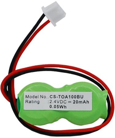 Replacement Battery for Toshiba Qosmio G20X Series - Compatible with G20X-147 G20X-151 G20X-153 G20X-154 | 20mAh 2.4V - International Shipping Available - Buy Online on SooperMarket.com