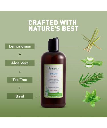 Just Nutritive Oily Hair Shampoo - Control Greasy Residue | Natural Deep Cleanser for All Hair Types | 16 Fl Oz | Ideal for Men & Women - Buy Online on SooperMarket.com