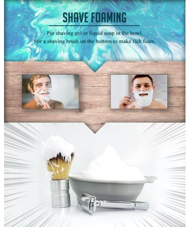 Freetune Collapsible Shaving Bowl - Portable Silicone Rubber Multi Purpose Bowl - Pocket Size, Durable & Flexible (Gray) - Buy Online on SooperMarket.com