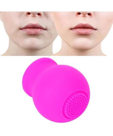 Buy 2-in-1 Silicone Lip Plumper Device with Brush | Lip Enlargement & Facial Cleaning Tool - Pink - Buy Online on SooperMarket.com