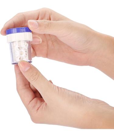 Portable Contact Lens Cleaner - Mini Washing Tank with Cute Bag - Easy Travel Turbine Cleaner (Blue) - Buy Online on SooperMarket.com