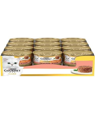 Purina Gourmet Gold Tarts with Salmon 24 cans of 85 g each 24 x 85 pieces