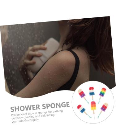 Buy Gatuida 12 Pcs Bath Flower Balls - Exfoliating Sponge & Pouf for Kids | Body & Back Shower Scrubber - Buy Online on SooperMarket.com