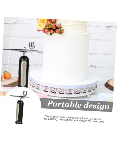 Beavorty 1 Set Spray Hydrating Apparatus Paint Nail Kit Makeup Kit Cake Decorating Kit Squirt Air Brush Kit Food Airbrush Kit Nail Airbrush Abs Display Screen Hydrating Instrument 19.00X15.50X4.50CM Black - Buy Online on SooperMarket.com