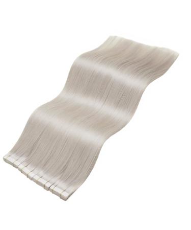 Laavoo Invisible Tape In Extensions - Real Hair Blond 70cm Seamless Skin Weft #60 20pcs 50g - Premium Quality Hair Extensions for Effortless Volume and Length - Buy Online on SooperMarket.com