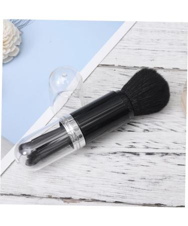 NOLITOY Portable Cosmetic Brush Set - 4-in-1 Retractable Makeup Brush Double Ended Boxed for Home Use - Perfect Travel Size Beauty Set in Black - Buy Online on SooperMarket.com