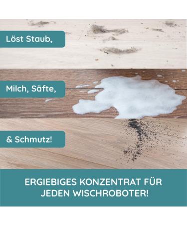 Hauszauber KO Floor Cleaner 1000 ml | Eco-Friendly Quick-Drying Concentrate for Laminate Parquet & PVC - Fresh Fragrance Streak-Free Low Foam - Buy Online on SooperMarket.com