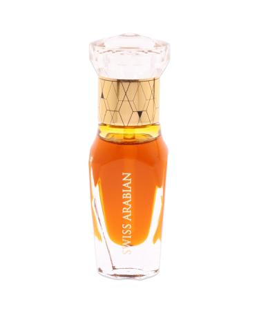 Swiss Arabian Amber Aura For Unisex - Luxury Fragrance Products From Dubai - Long Lasting Personal Perfume Oil - A Seductive Exceptionally Made Signature Aroma - Luxurious Scent Of Arabia - 0.4 Oz - Buy Online on SooperMarket.com