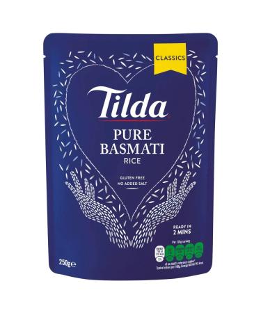 Tilda Pure Microwave Basmati Rice Classics 250g-Food