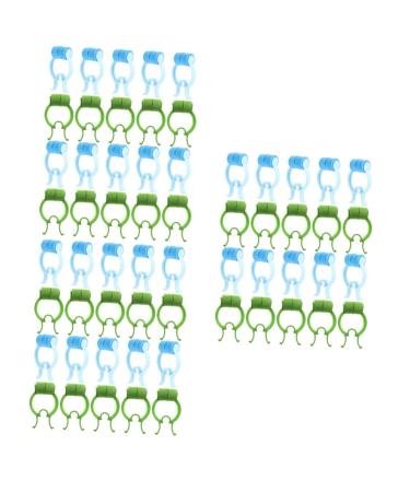 Healvian 60 Pcs Nose Correction Clip Nasal Clip for Training Nasal Clips Emergency Condition Nose Clip Portable Nose Stop Clips Nasal Nose Clips Nosebleeds Stoppers Hemostat Eva Major Assorted Colorx3pcs 6.5X4CMx3pcs