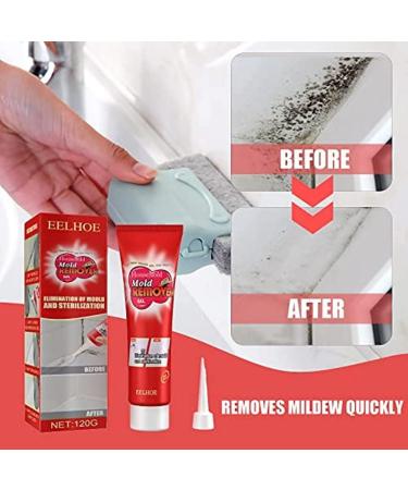 Mould Magic Extreme Gel UK Mould Magic Remover Household Mold Remover Gel Powerful Mould Magic Gel Cleaner For Wall Tiles Wall Corner And Kitchen Bathroom Sink (120g-1Pack) - Buy Online on SooperMarket.com