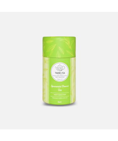 Thames Tea | Premium Selection of Flavoured Tea | Luxury British Tea Experience | Loose Leaf Tea | Fruit & Herbal Tea | Loose Tea | Tubebox (Spearmint Breeze Tea)