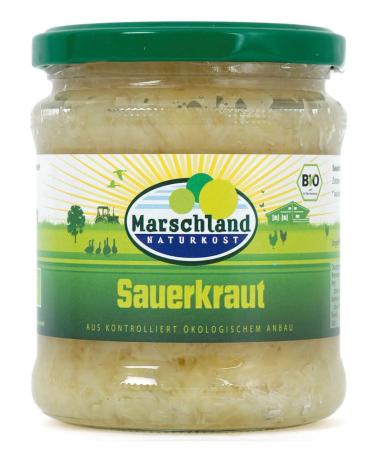 Marschland Naturkost Bioland Organic Sauerkraut Gl. MARSCHLAND (1 x 350 gr)