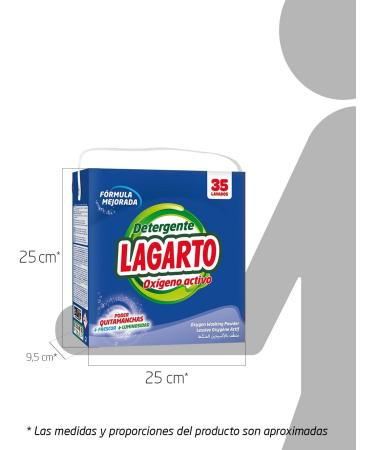 Lizard Detergent Active Oxygen 2.66 KG - Buy Online on SooperMarket.com
