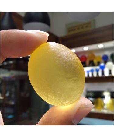 Crystal 1pc 40-50g Yellow GEM MOLDAVITE Meteorite Stones Stones - Buy Online on SooperMarket.com