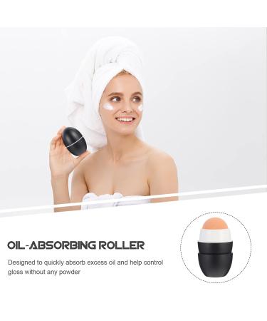 Beavorty Oily Skin Control Roller - Volcanic Stone Oil-Absorbing Ball for Face & Neck | Natural Skin Care - Buy Online on SooperMarket.com