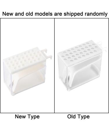 Cotton Roll Dispenser Press Type Holder with 4 Colors Sanitary and Durable (White) - Buy Online on SooperMarket.com
