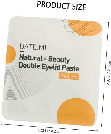 Mikinona 3 Sets Double Eyelid Sticker Breathable Eyelid Tape Double Eyelid Tape Eye Makeup Tool Eyelid Strips Eye Makeup Supplies Invisible Eyelid Tape Eyelid Lift Strips - Buy Online on SooperMarket.com