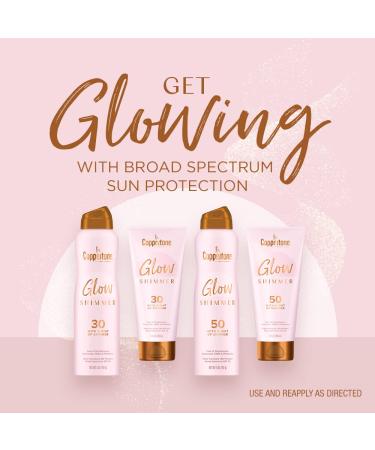 Coppertone Glow with Shimmer Sunscreen Spray SPF 30 - Water Resistant Broad Spectrum 5 oz - Buy Online on SooperMarket.com