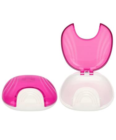 Retainer Box - Orthodontic Retainer Case with Ventilation Holes | Portable Storage for Oral Care - Violet - Buy Online on SooperMarket.com