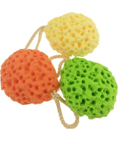3pcs Shower Ball Bath Sponge Set - Luxurious Bathing Experience | International Shipping Available - Buy Online on SooperMarket.com