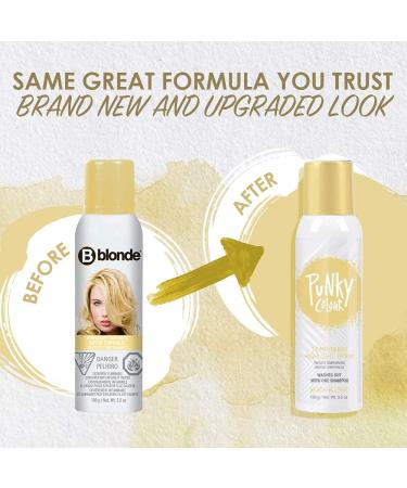 Punky Temporary Hair Highlight Spray Beach Blonde 3.5 oz 2-Pack 3.5 Ounce (Pack of 2) Beach Blonde - Buy Online on SooperMarket.com
