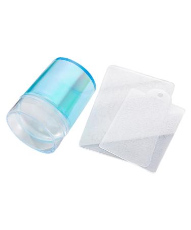 Wirlsweal 1 set nail art stamp trendy good elasticity soft texture nail tool stamp for female nail shape stamp trendy for women